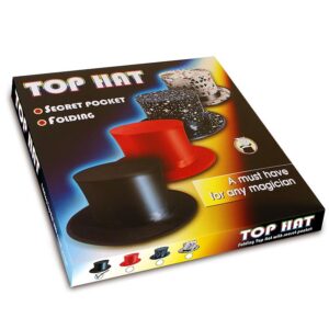 Folding Top Hat with Secret Pocket - Black - immagine 3